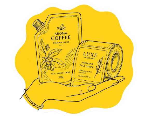 Packaging Sticker